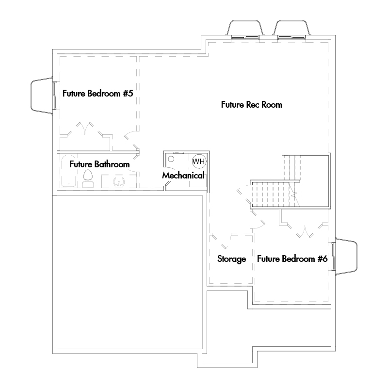 Montclair Basement Floorplan
